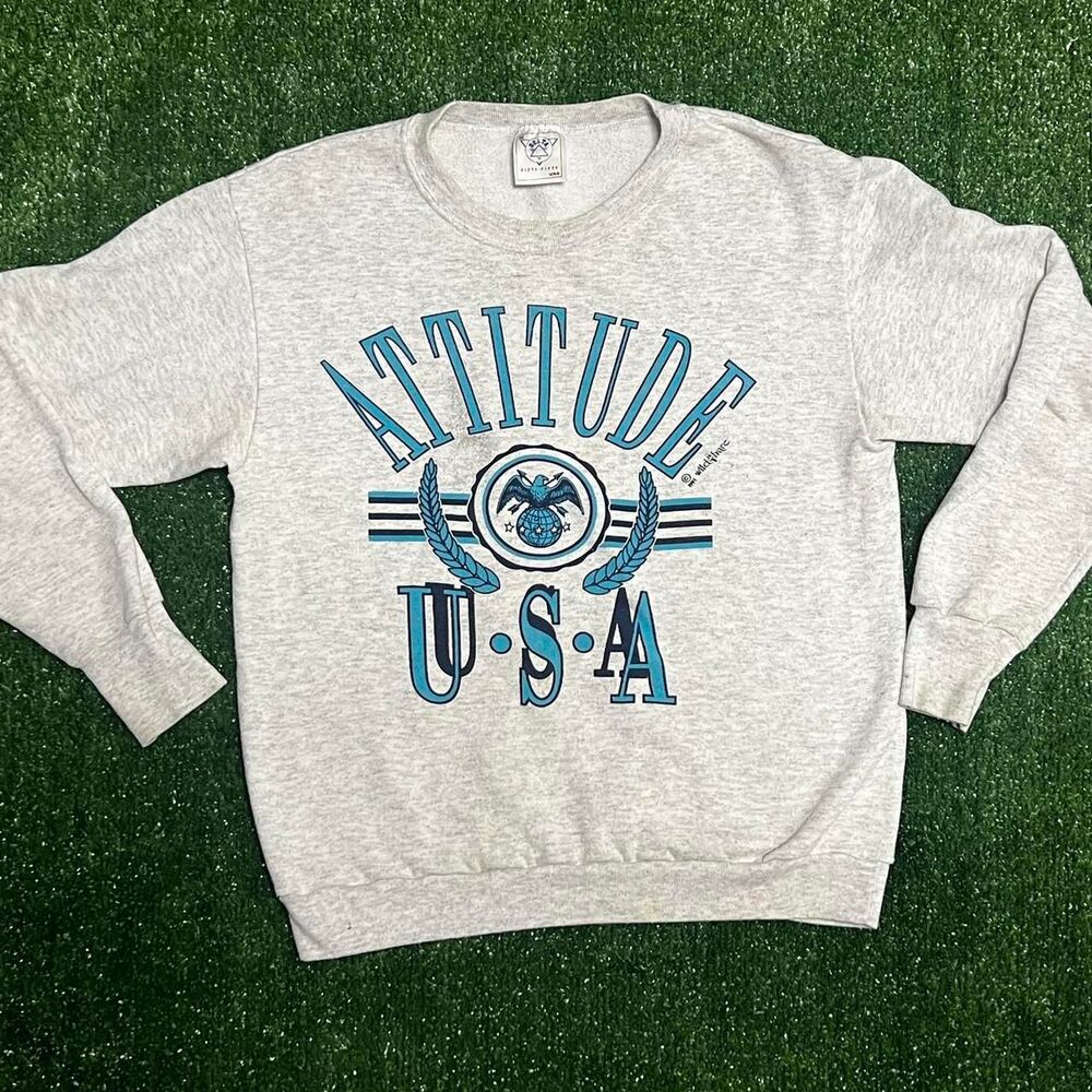 Vintage 1991 Attitude USA sweatshirt